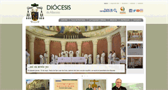 Desktop Screenshot of diocesisalbacete.org